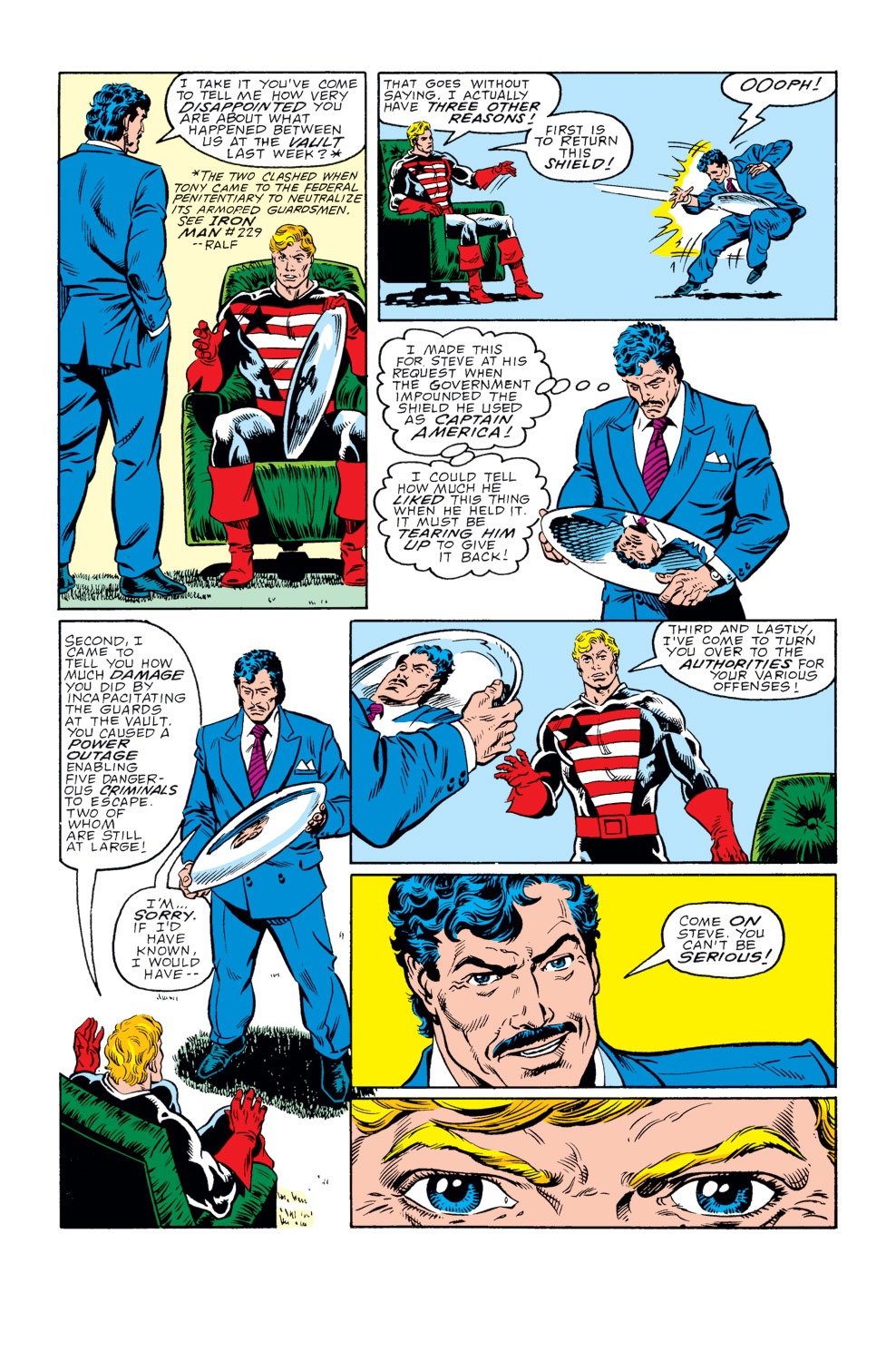 Read online Captain America (1968) comic -  Issue #341 - 4