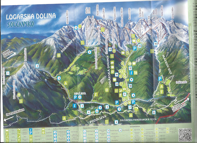 Mapa de Logarska Dolina