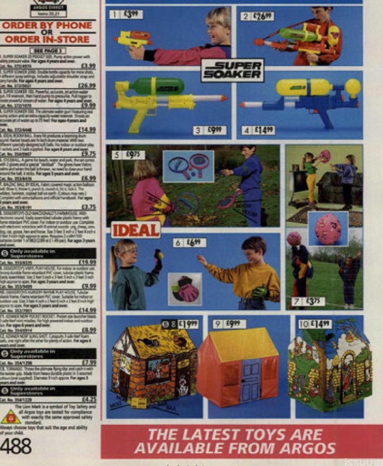 argos super soaker