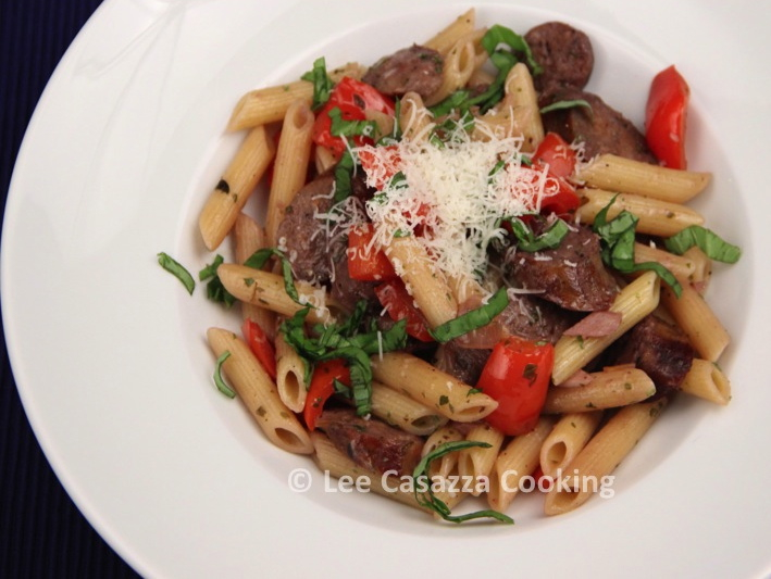 Big Mamma's Italian American Cooking PENNE WITH ITALIAN SAUSAGES & PEPPERS