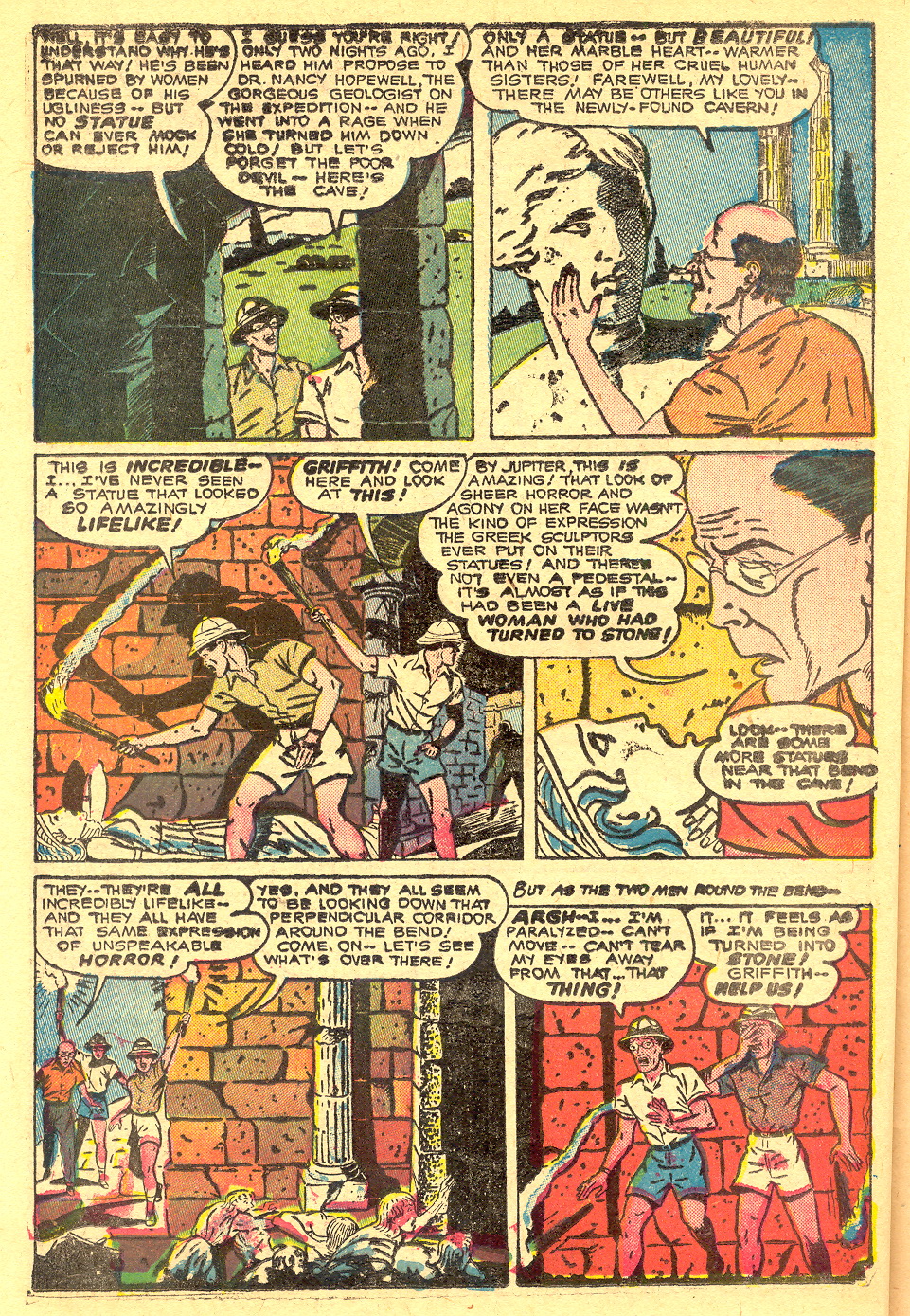Read online Adventures Into The Unknown comic -  Issue #28 - 44