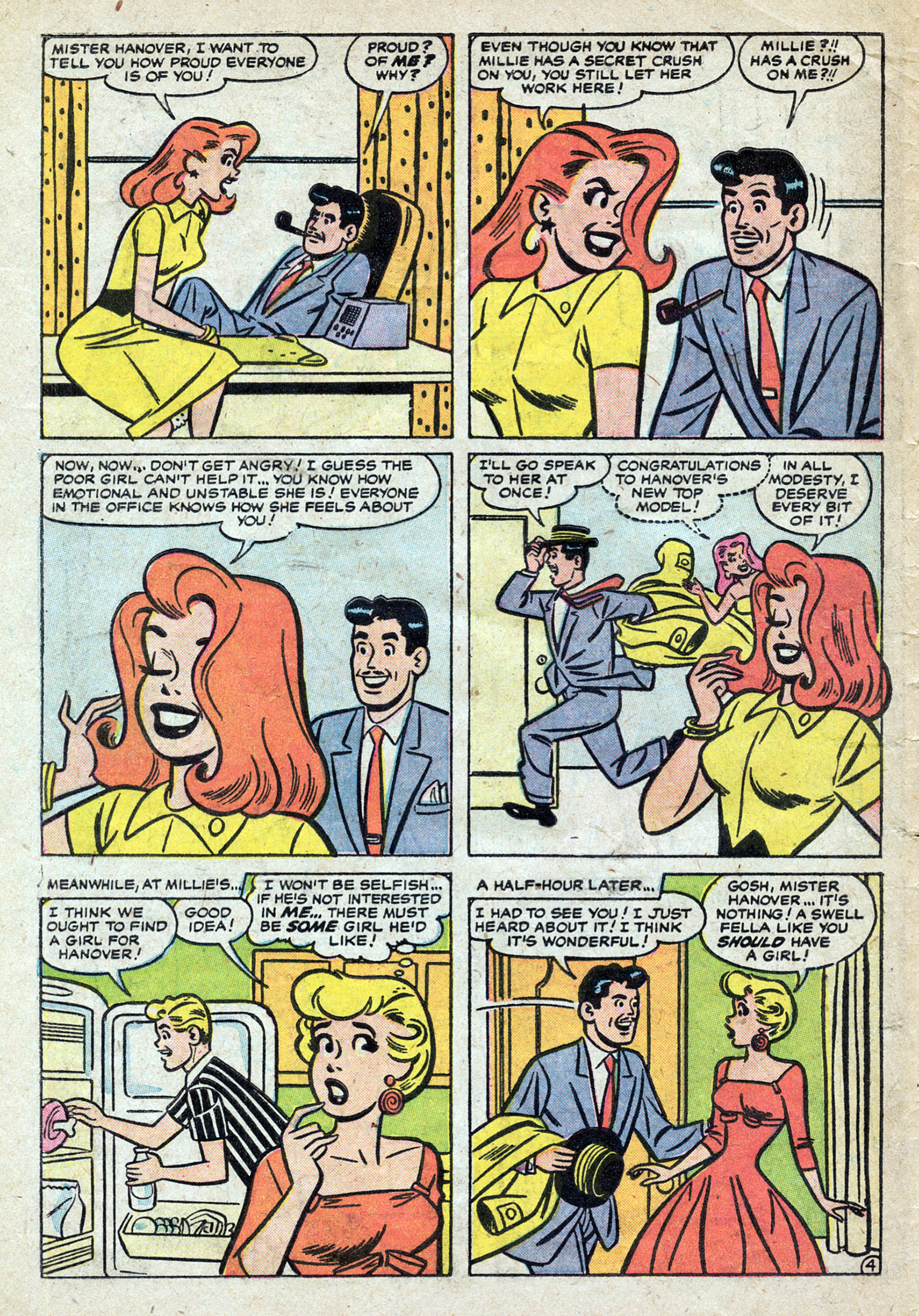 Read online Millie the Model comic -  Issue #72 - 6