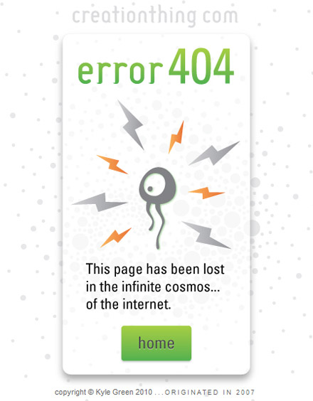 Error 404 pagina