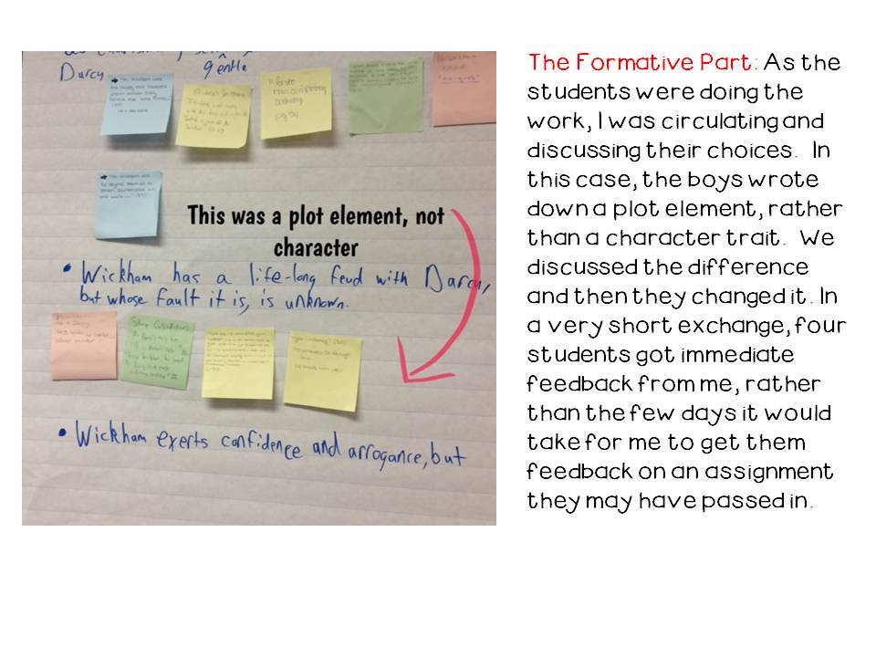 Chart Paper, Post-its and Formative Assessment - Learning in Room 213