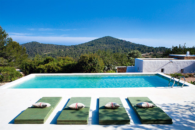 Just looking at this boho Ibiza home eases my pain - Galiussi pool BoHoHome.com @bohosusan