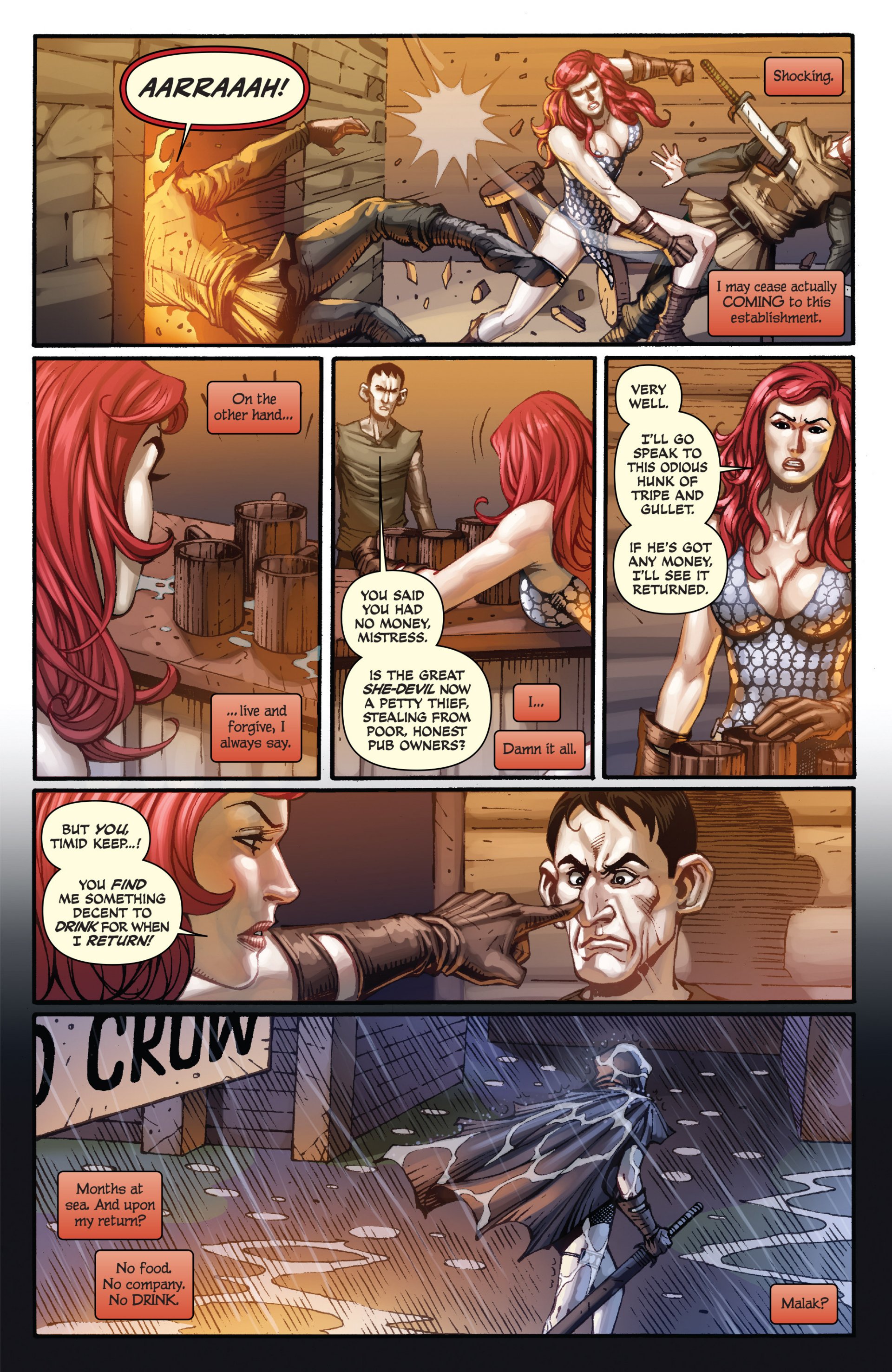 Read online Red Sonja (2013) comic -  Issue #0 - 17