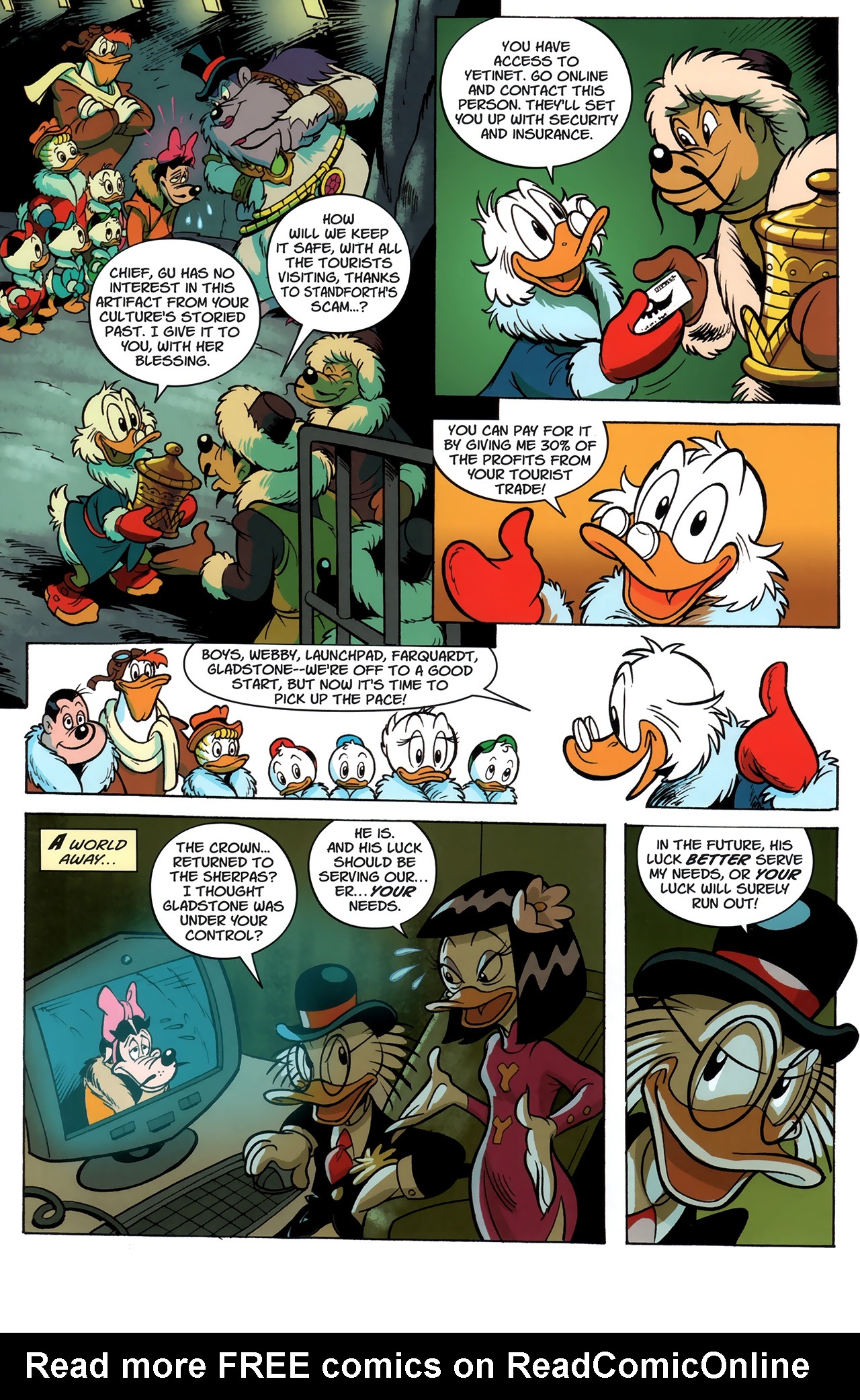 Read online DuckTales comic -  Issue #4 - 11