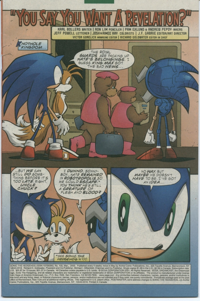 Sonic The Hedgehog (1993) issue 105 - Page 3