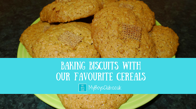 Baking Biscuits with Our Favourite Cereals - shreddies and oats