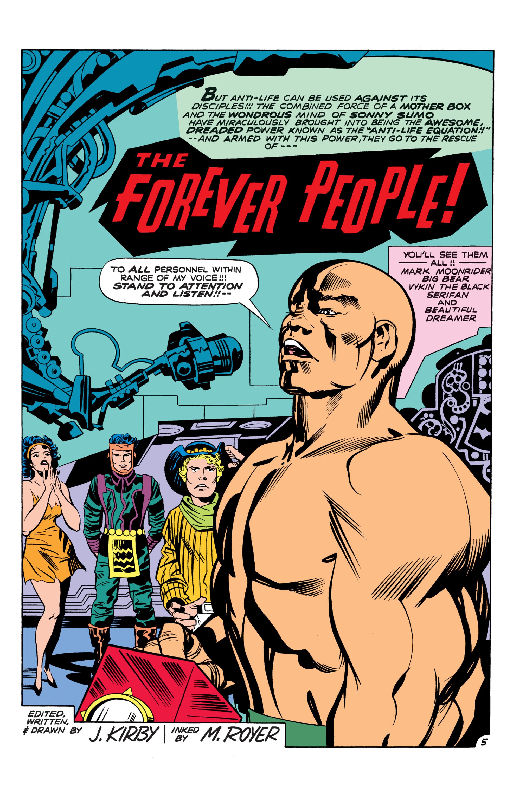 Read online The Forever People comic -  Issue #6 - 6