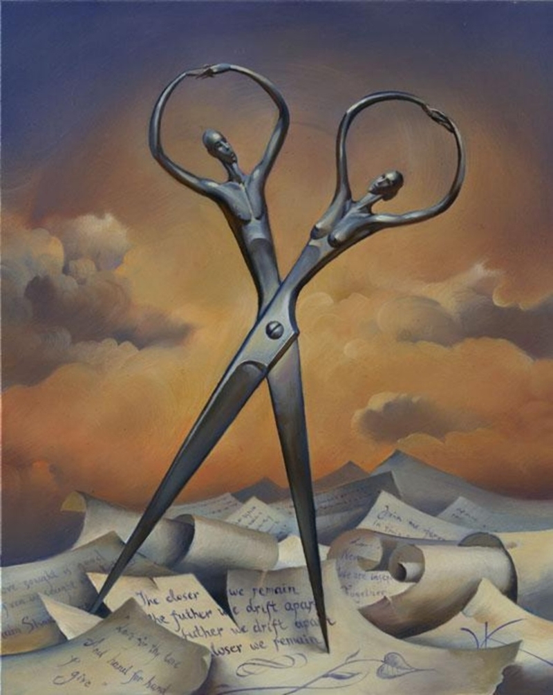 Vladimir Kush, 1965 The Metaphorical Realism Tutt'Art Pittura