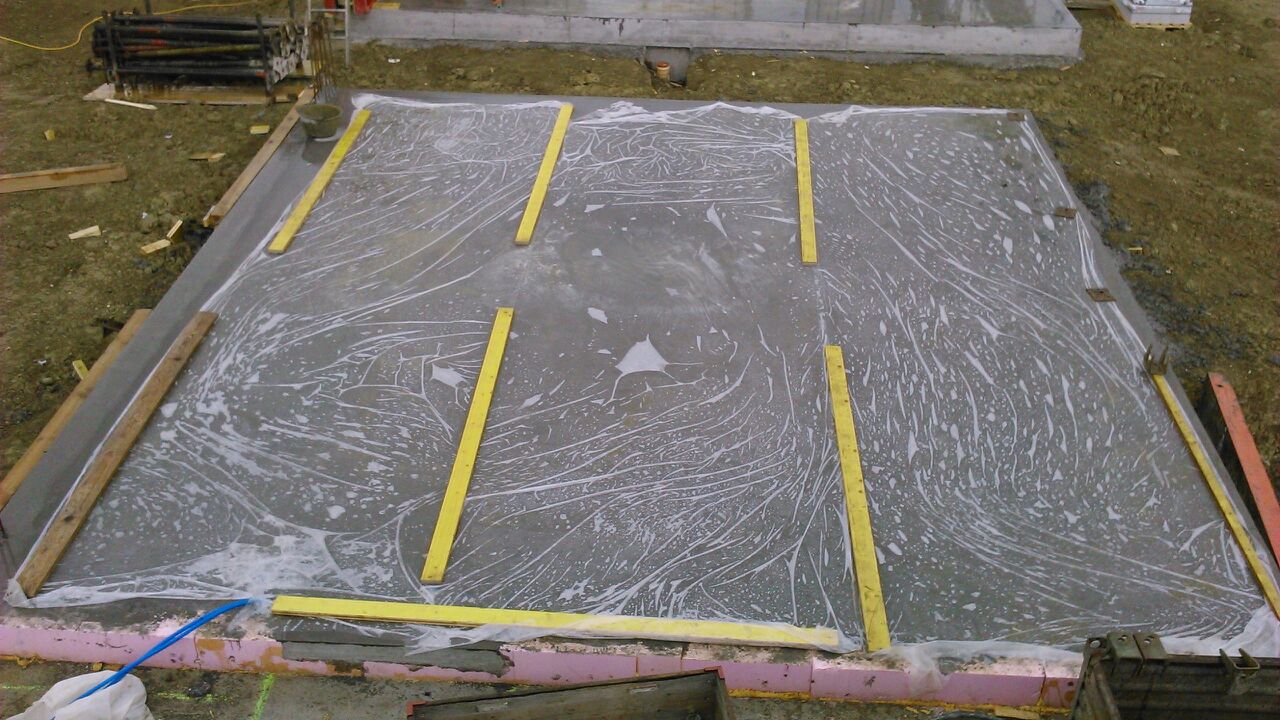 Hausbau Berg: Verschalungen für EG Wände