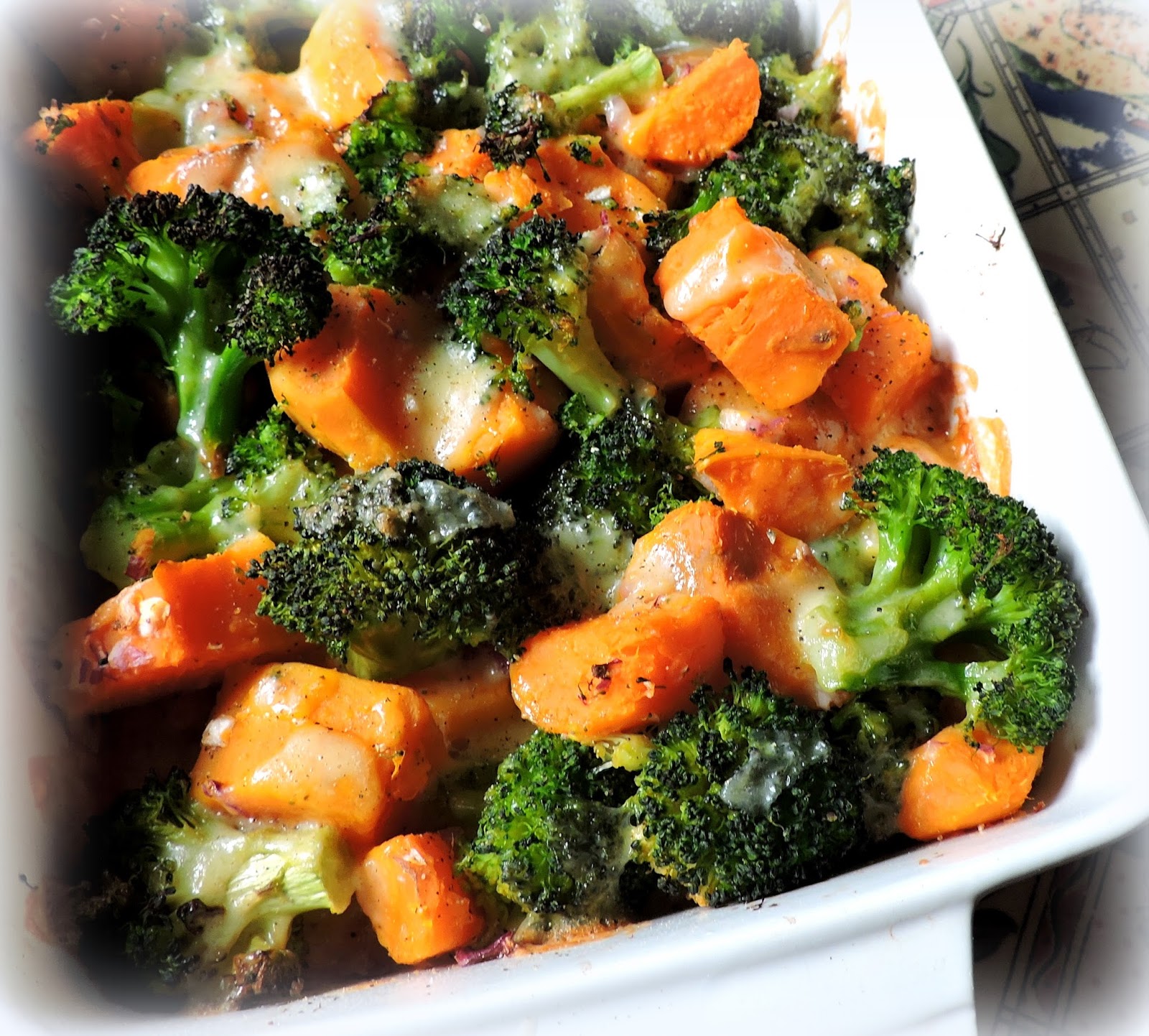 Sweet Potato, Broccoli & Cheese Bake The English Kitchen