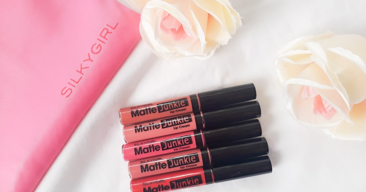 Silkygirl Cosmetics Matte Junkie Lip Cream Swatches + Review — Sweet