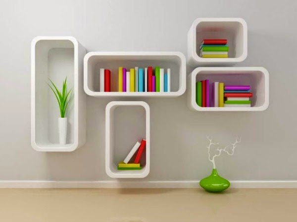 Practical bookcase for home