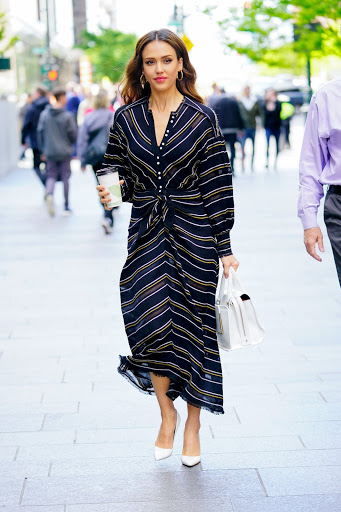 Jessica Alba – Street Style in New York City – Celebrity Style