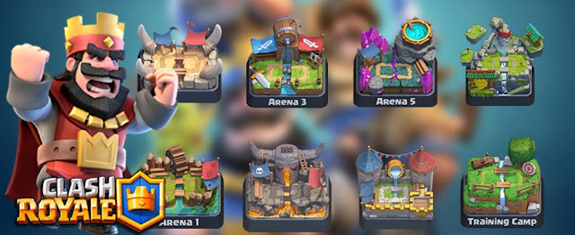 Macam-macam Arena yang Ada di Clash Royale Macam-macam Arena yang Ada di Clash Royale, Macam-macam Arena di Clash Royale yang WAJIB Diketahui, Apa saja arena yang ada di clash royale? Arena yang terdapat di game clash royale, macam macam arena yang ada di clash royale.