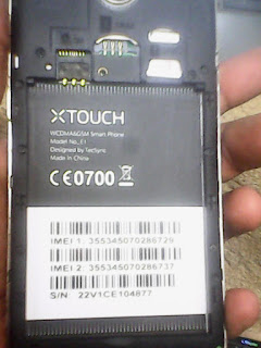 Xtouch E1 Pac Pattern Lock Reset Flash File 100% Tested By_Gsm Ripon