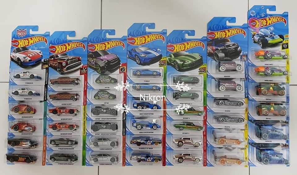 hot wheels lot e 2018