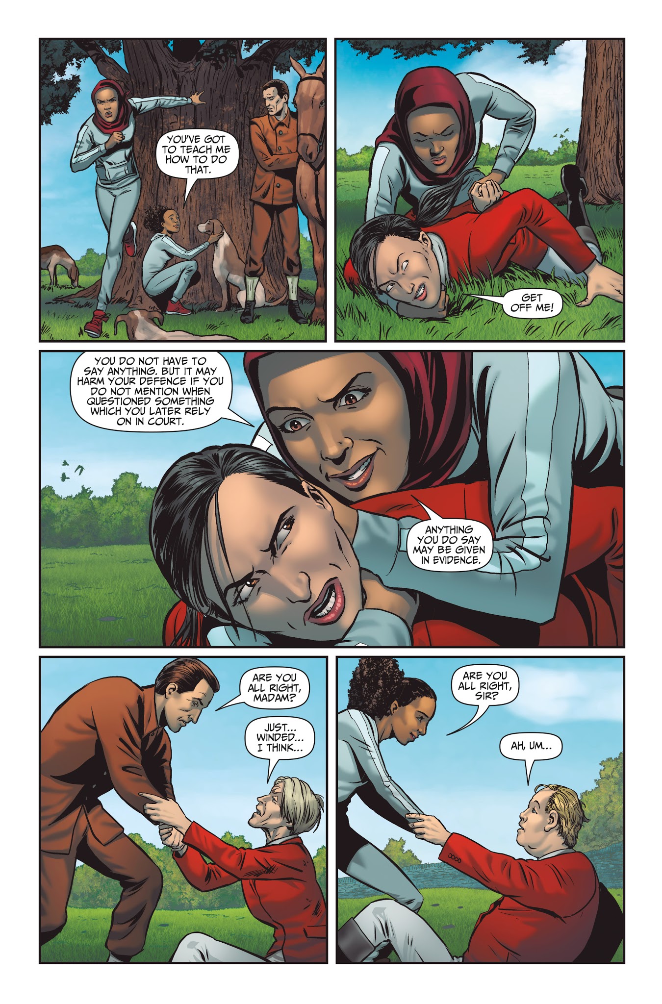 Read online Rivers of London: Cry Fox comic -  Issue #4 - 21