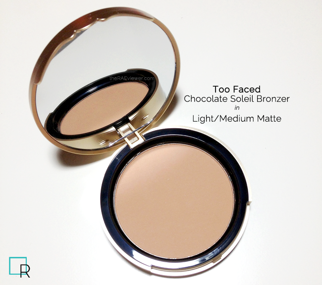 Fabel Tilstand er mere end the raeviewer - a premier blog for skin care and cosmetics from an  esthetician's point of view: Too Faced Milk Chocolate Soleil Bronzer in  Light/Medium Matte Review, Photos, Swatches, Video Application