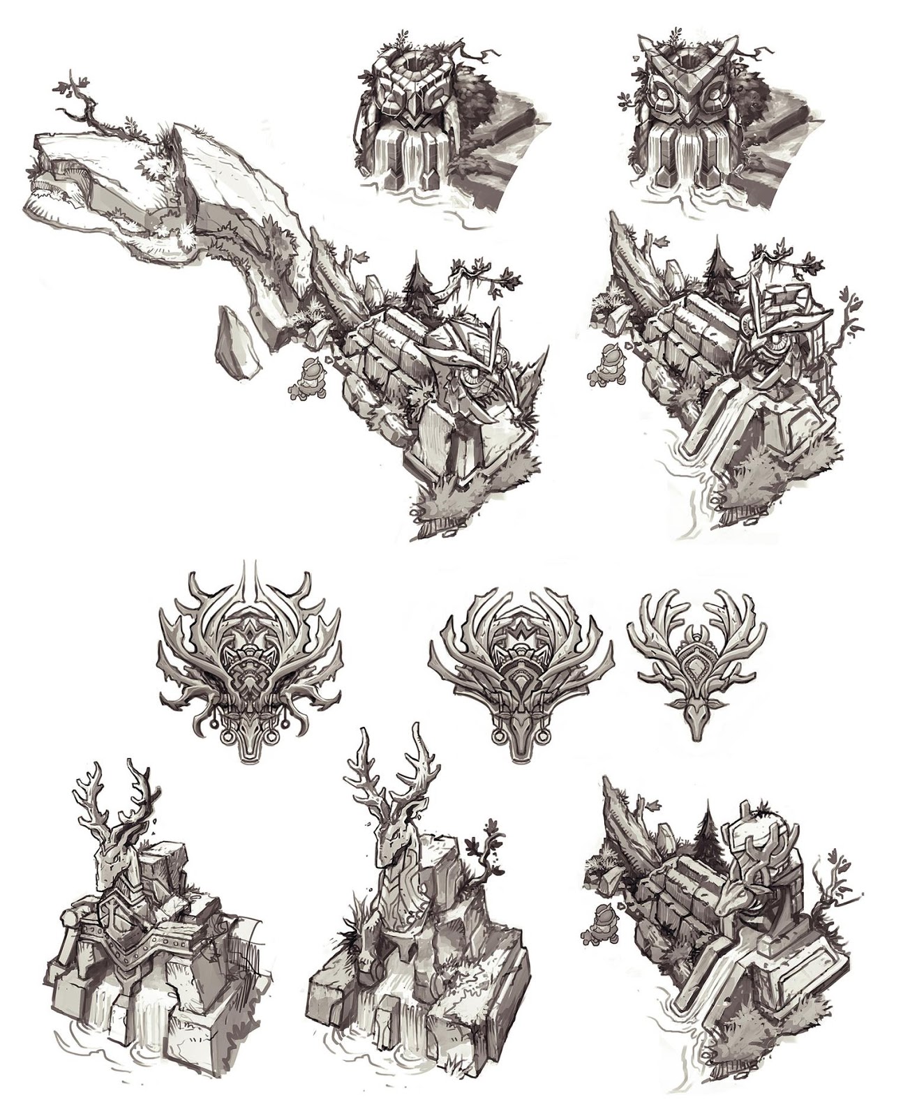 Surrender at 20: Red Post Collection: Summoner's Rift Concept Art ...