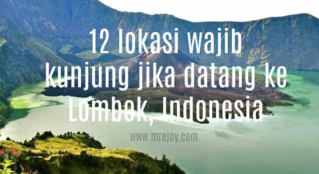 lokasi best dan menarik di Lombok, Indonesia