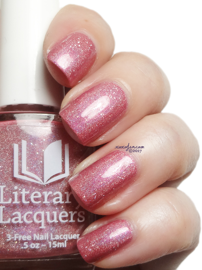 xoxoJen's swatch of Literary Lacquers Feather Family
