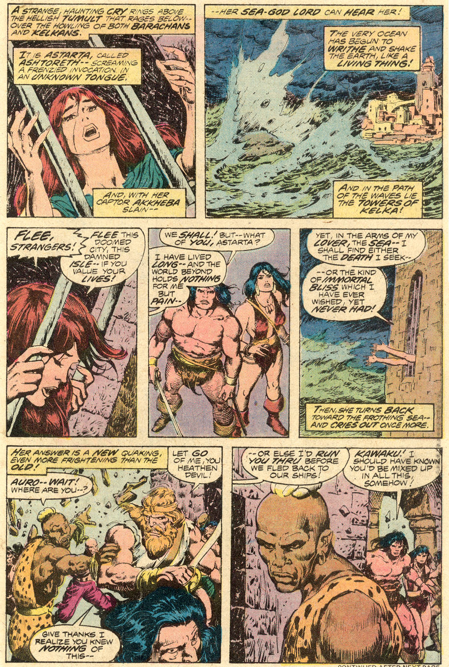 Read online Conan the Barbarian (1970) comic -  Issue #71 - 16