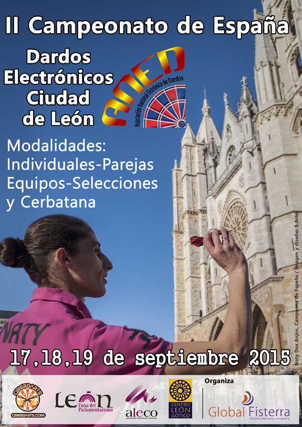 al cielo II CAMPEONATO DE ESPAÑA DARDOS ELECTRÓNICOS CIUDAD DE LEÓN