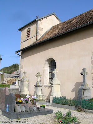 CLEREY-LA-COTE (88) - L'église paroissiale Saint-Matthieu