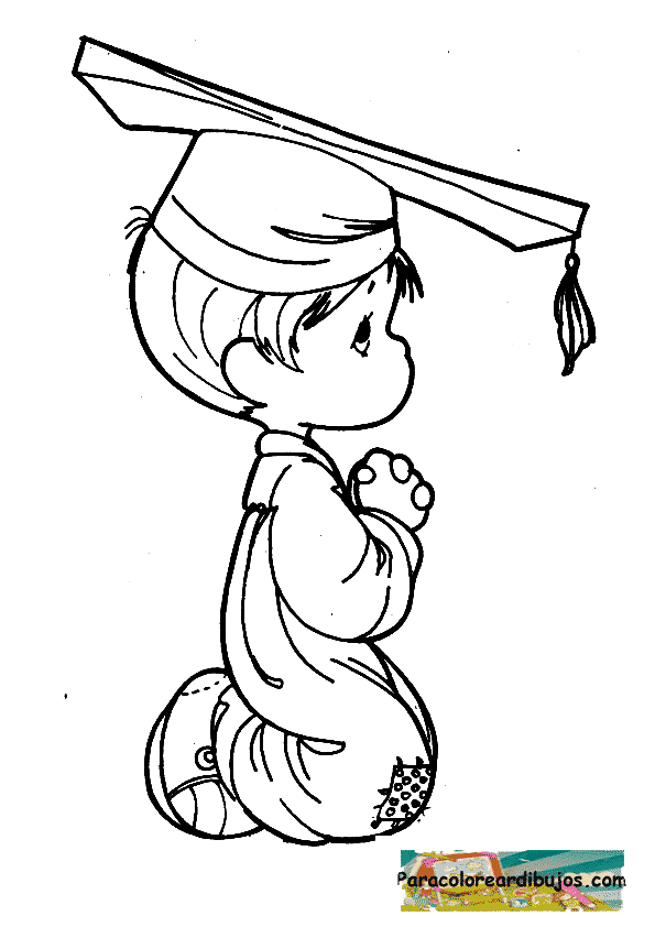 Dibujos Para Colorear De Graduados Dibujos De Graduados Para Colorear