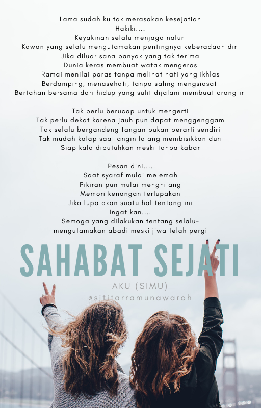 Sahabat Sejati Nawazahratul Sastra
