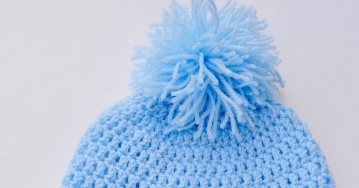 how to crochet a baby hat with ear flaps