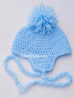 crochet baby hat with ear flaps pattern free crochet pattern baby hat with earflaps