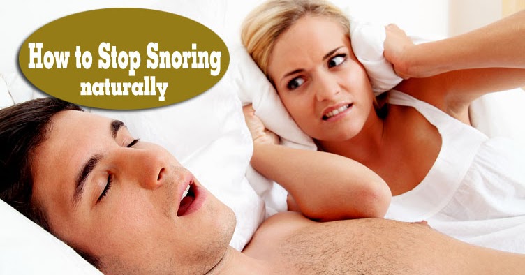 To naturally how stop snoring 4 Ways