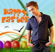 Celebrity Easter with Robert Pattinson!