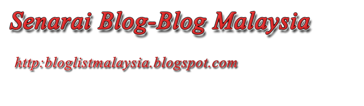 Senarai Blog-Blog Malaysia
