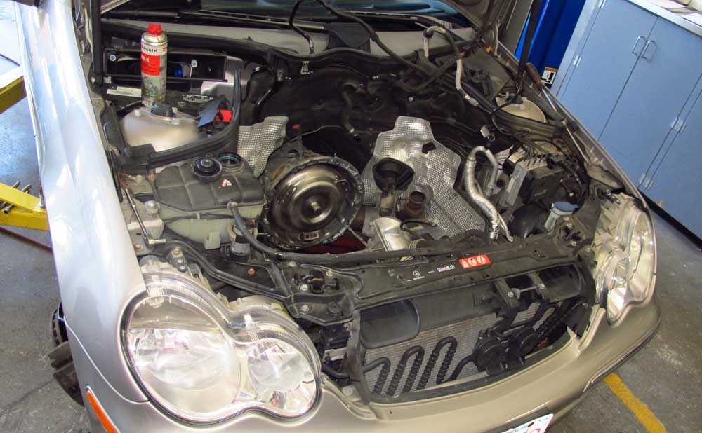 Balance shaft failure on Mercedes V6 engines JE Robison Service
