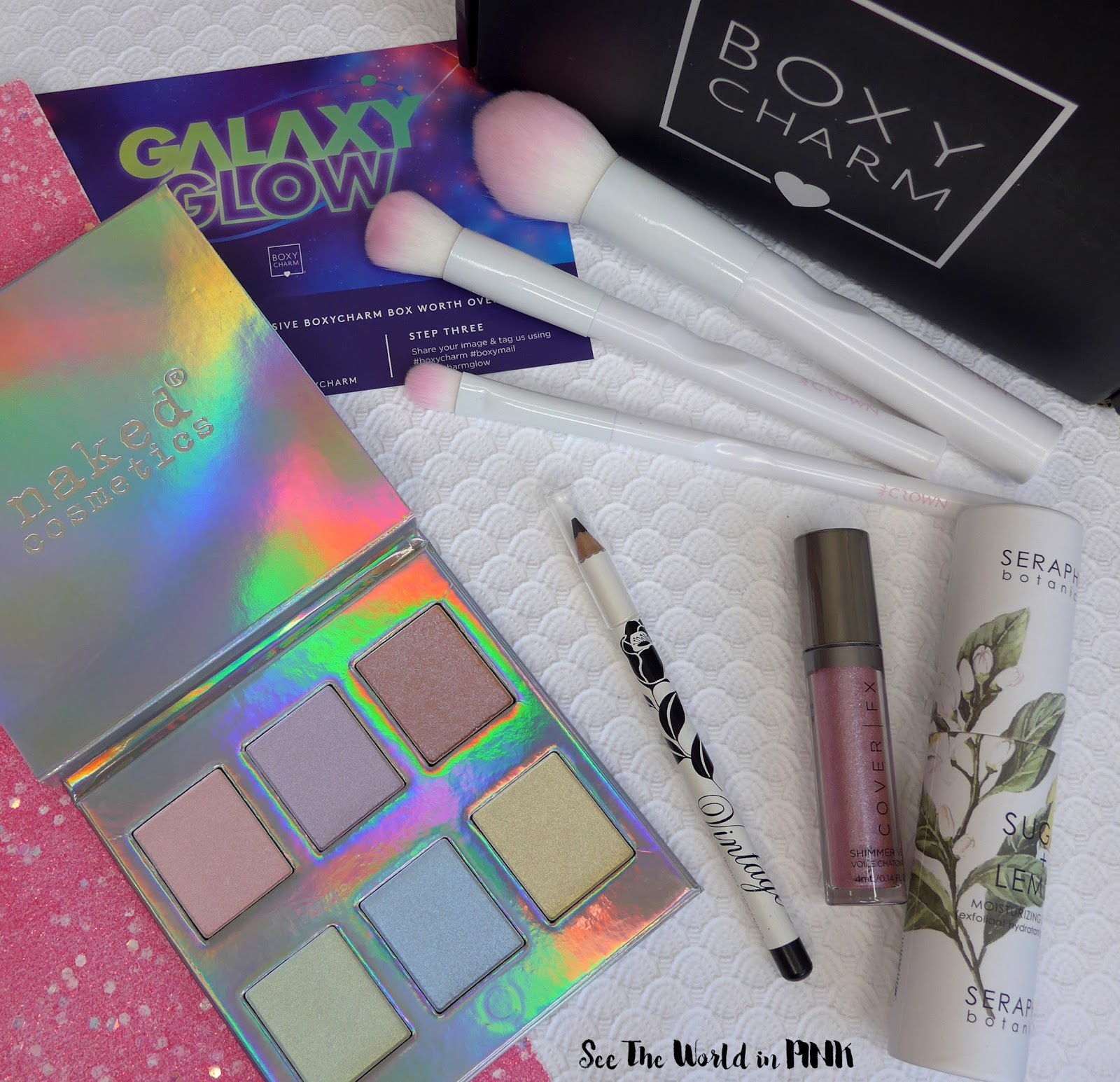 February 2018 Boxycharm - Unboxing, Review, and Full Make-up Look! 