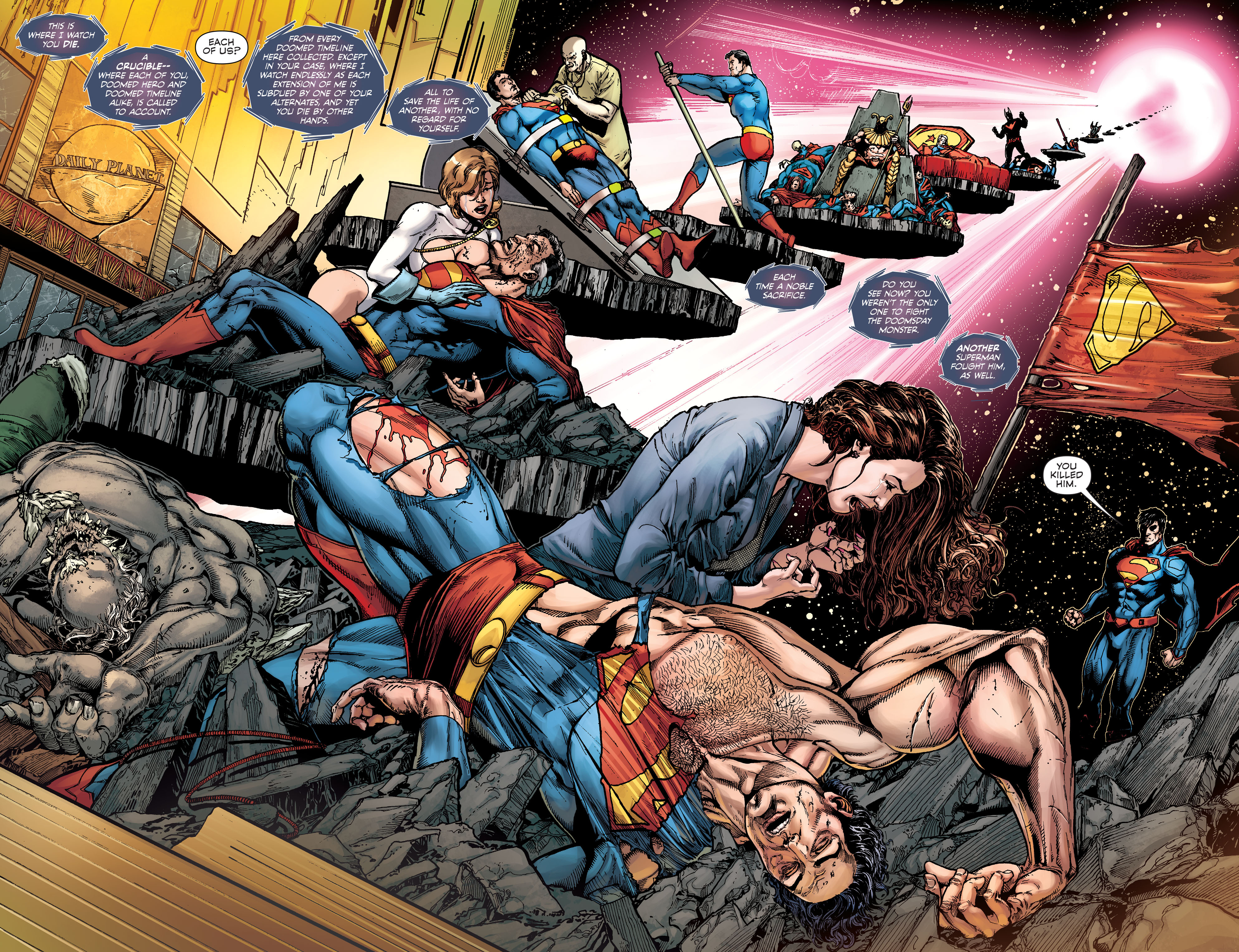 Read online Convergence comic - Issue #0.