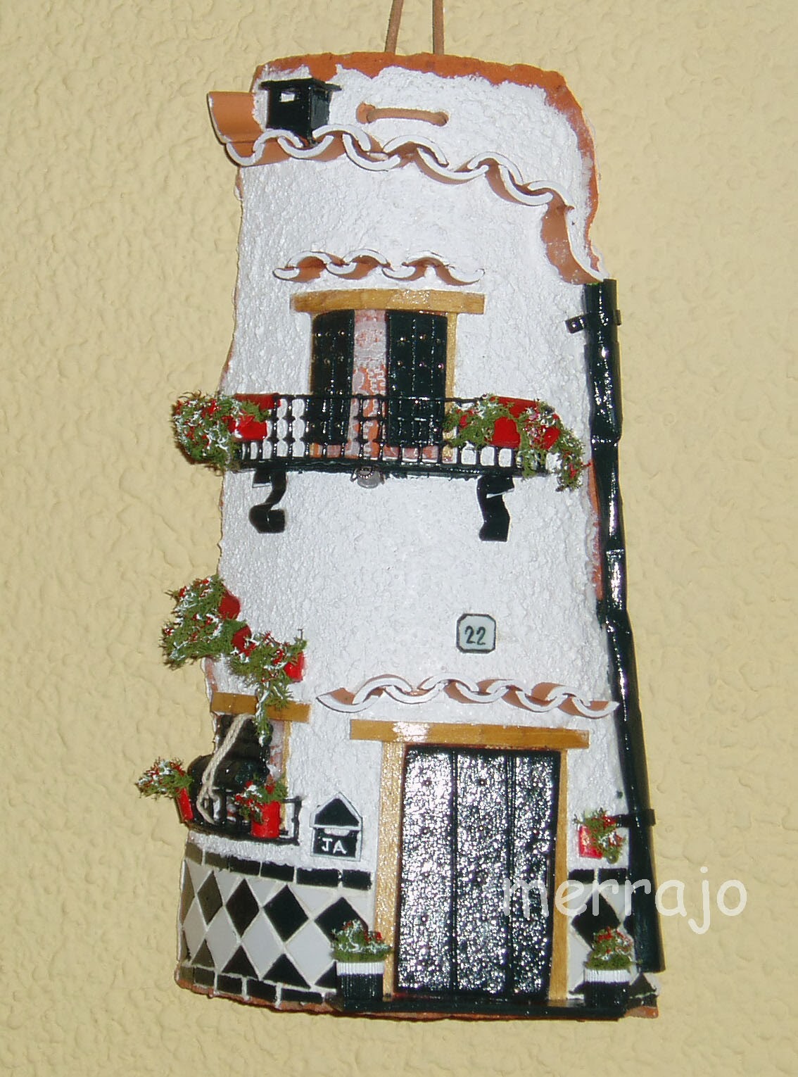 Manualidades merrajo & yoli: Mini tejas Andalucia