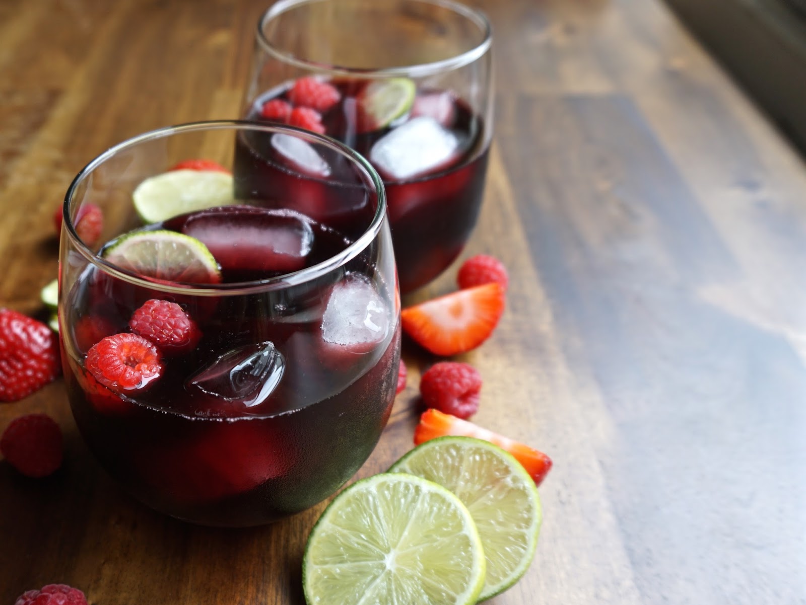 This Couple's Palate Summer Bourbon Sangria