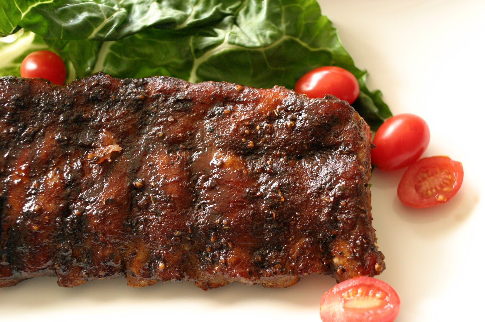 All Our Fingers in the Pie Oven Back Ribs with Baked Beans