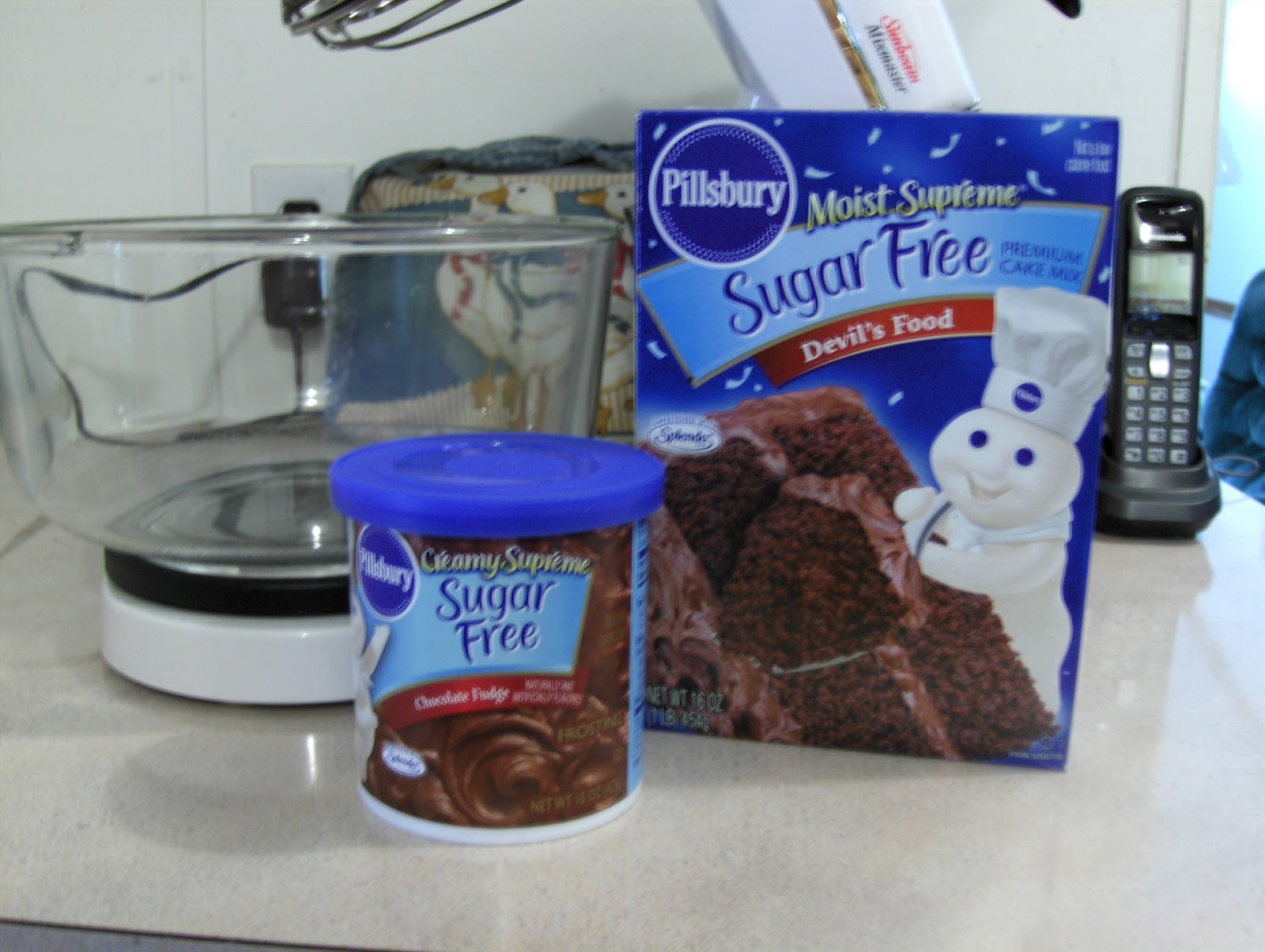 Diab2Cook Pillsbury Sugar Free Devil's Food Cake
