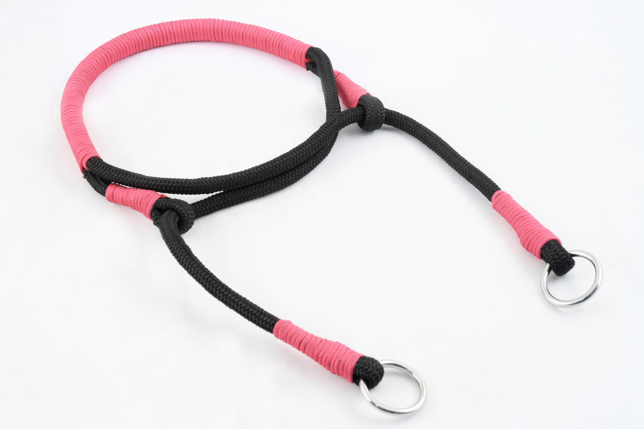 Sketches from the Saddlery - Leather items made in Italy: Rope bosal - 2