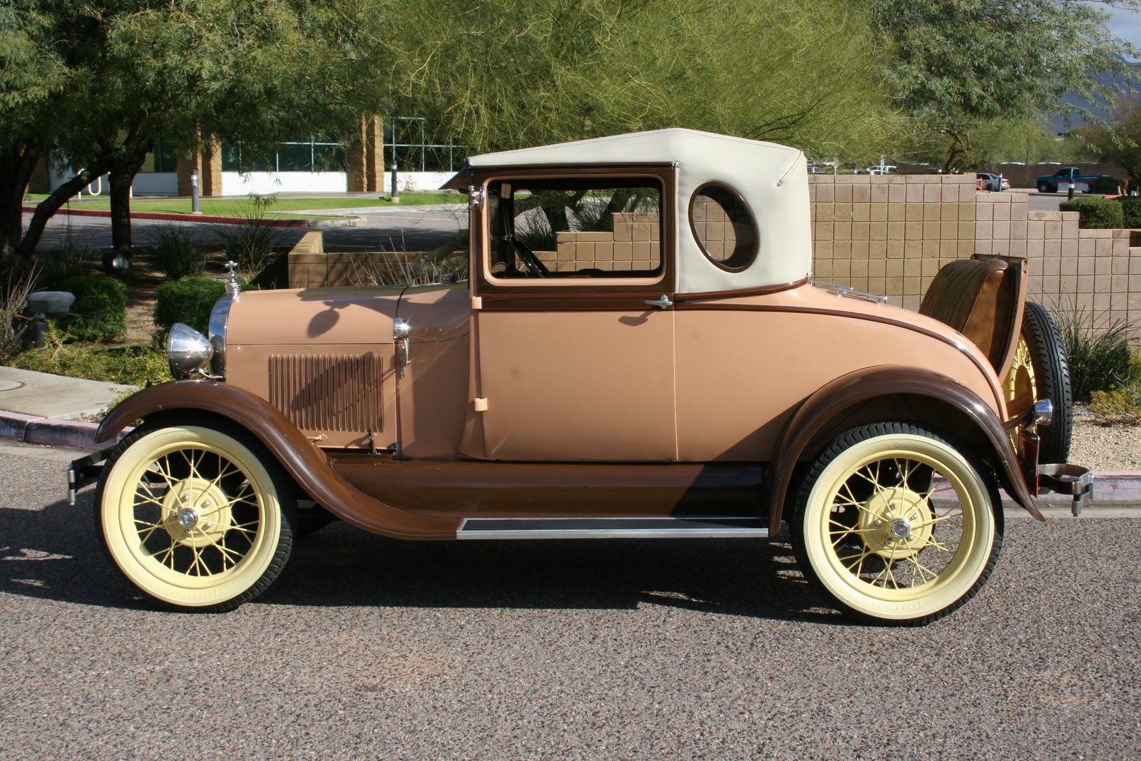 Views from North Cecil: 1929 Oval Window Model A Business Coupe