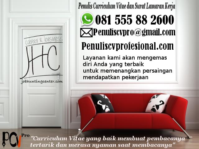 jasa menulis curriculum vitae