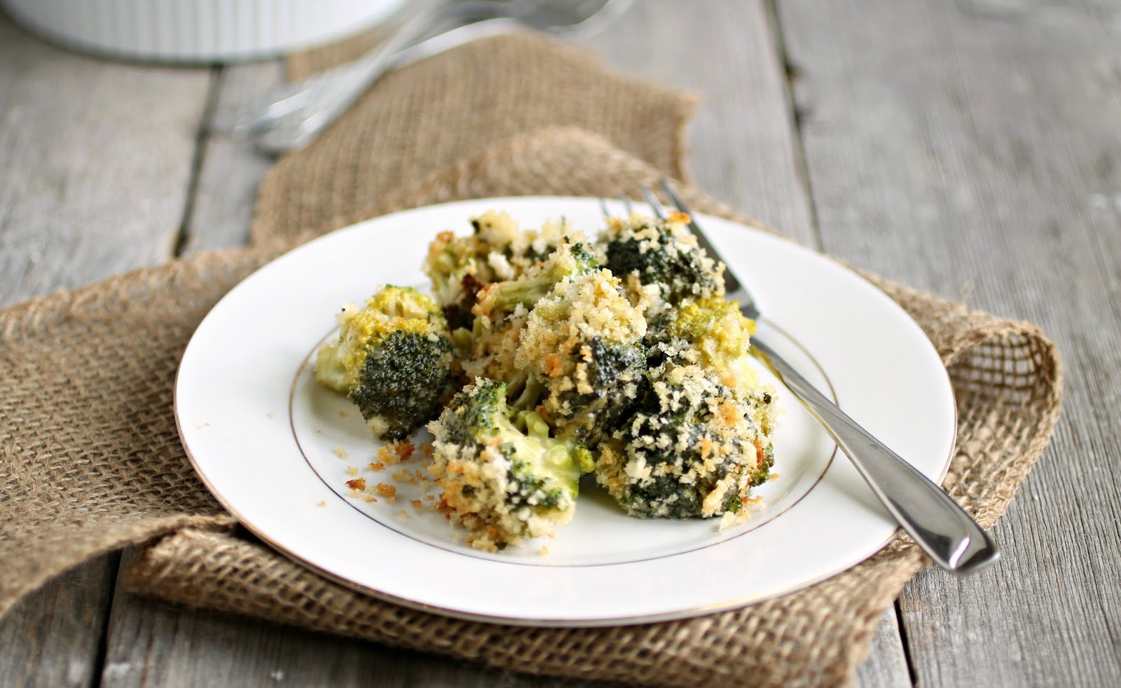 Hungry Couple: Light Broccoli Gratin