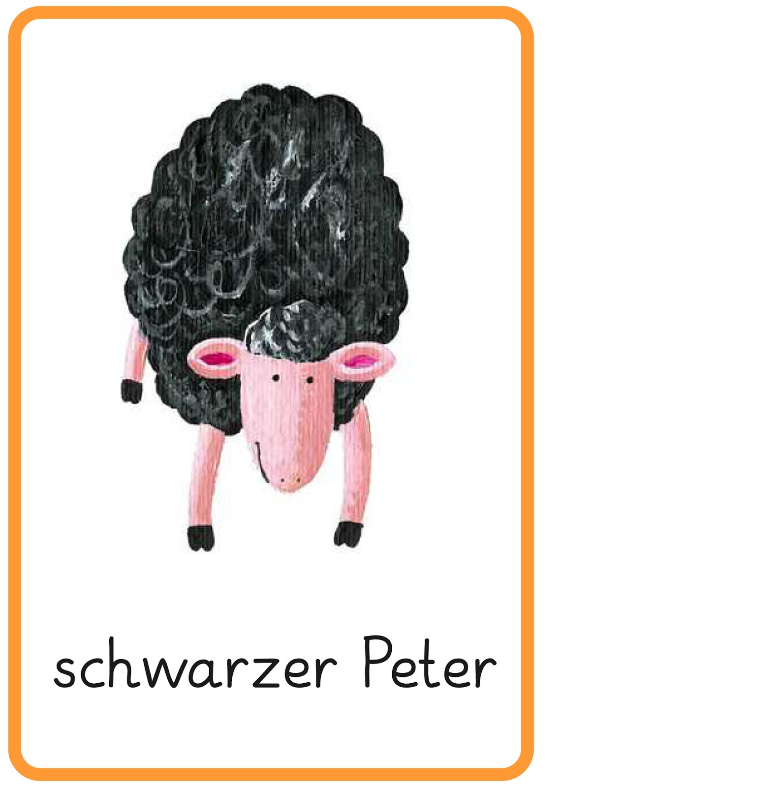 Lernstübchen: Uhrzeiten lesen - schwarzer Peter Lernstübchen: Uhrzeiten lesen - schwarzer Peter